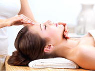 Gesichtsmassage
